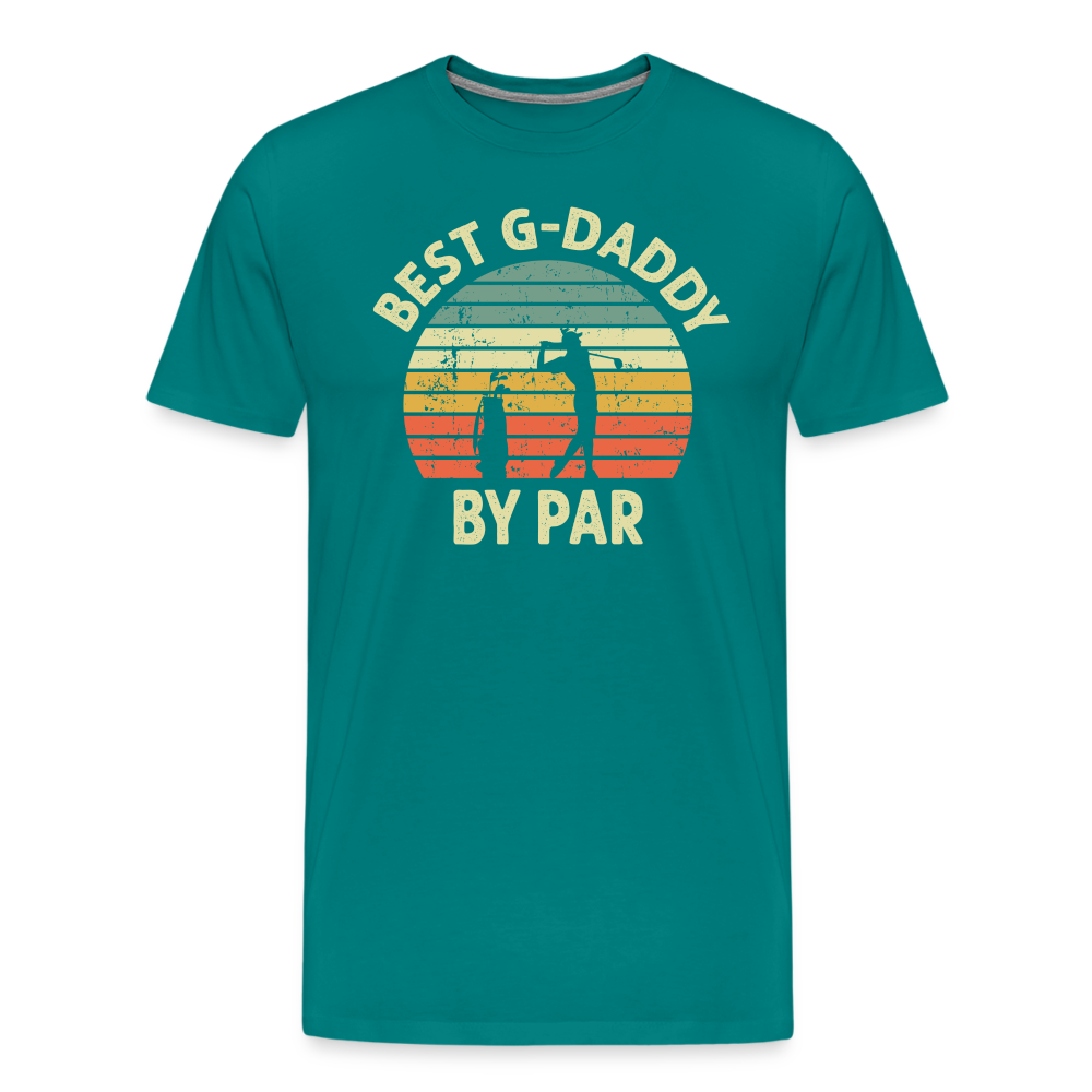 Best G-Daddy By Par Men's Premium T-Shirt - teal