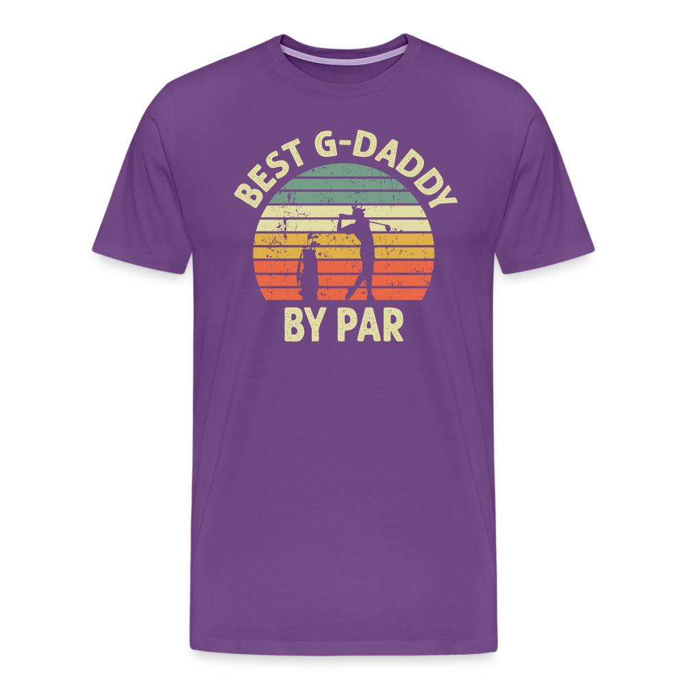 Best G-Daddy By Par Men's Premium T-Shirt - purple