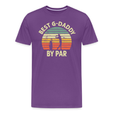Best G-Daddy By Par Men's Premium T-Shirt - purple
