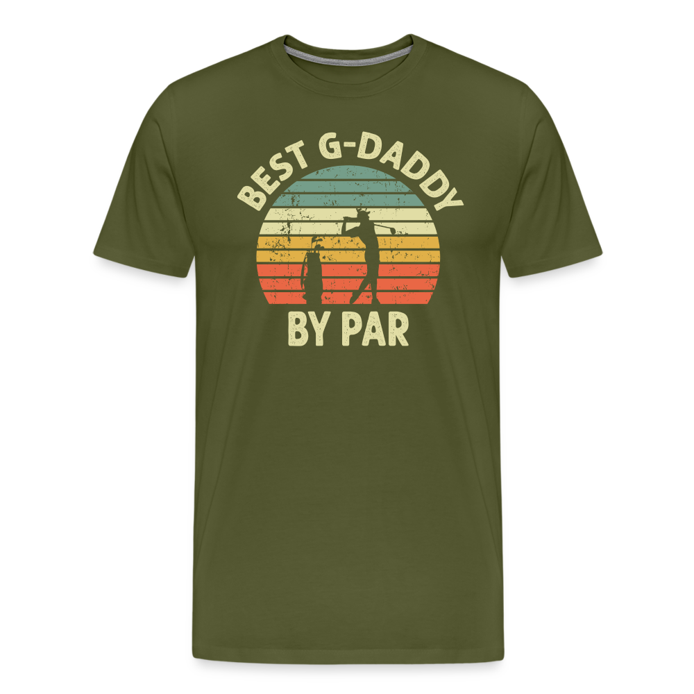 Best G-Daddy By Par Men's Premium T-Shirt - olive green