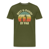 Best G-Daddy By Par Men's Premium T-Shirt - olive green