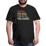 Zayda the Man the Myth the Legend Men's Premium T-Shirt - black