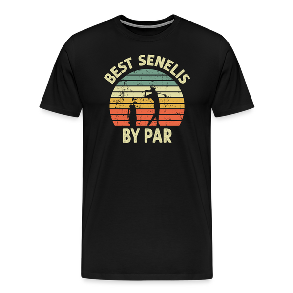 Best Senelis By Par Men's Premium T-Shirt - black