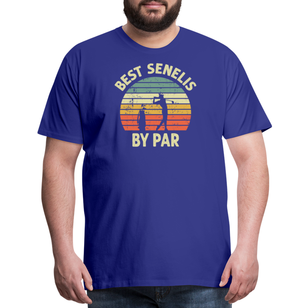 Best Senelis By Par Men's Premium T-Shirt - royal blue