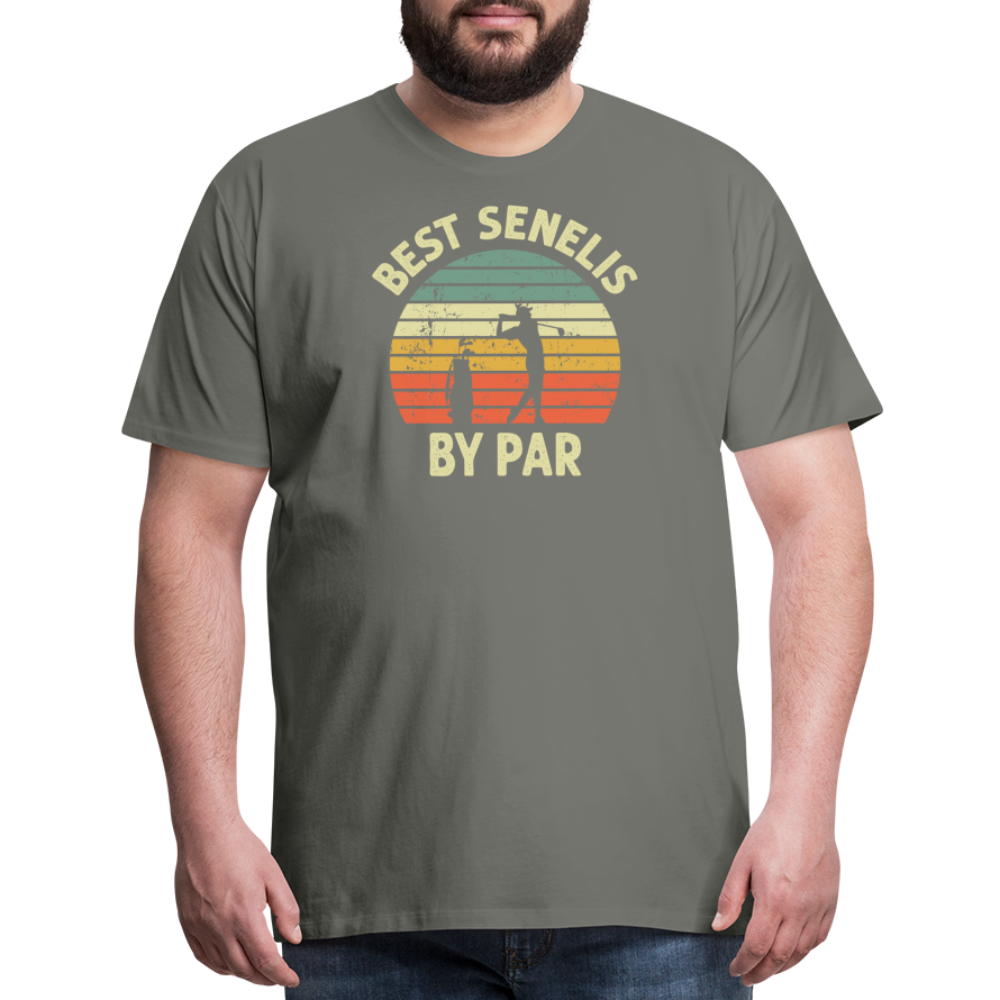 Best Senelis By Par Men's Premium T-Shirt - asphalt gray