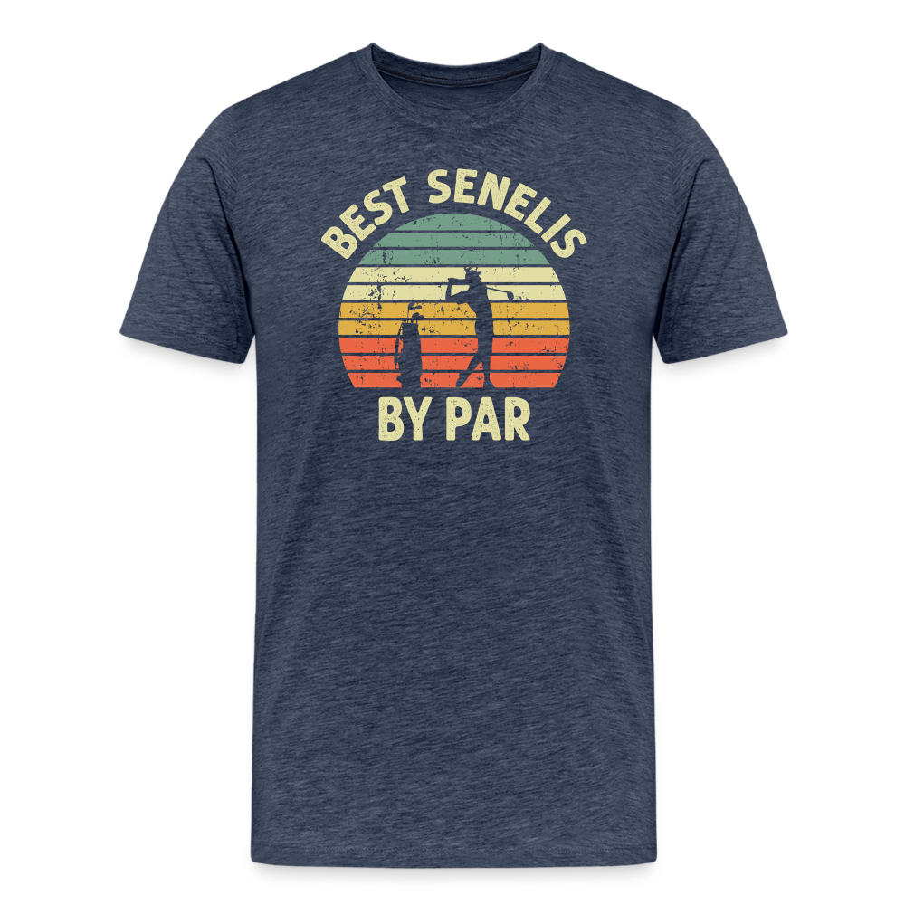 Best Senelis By Par Men's Premium T-Shirt - heather blue