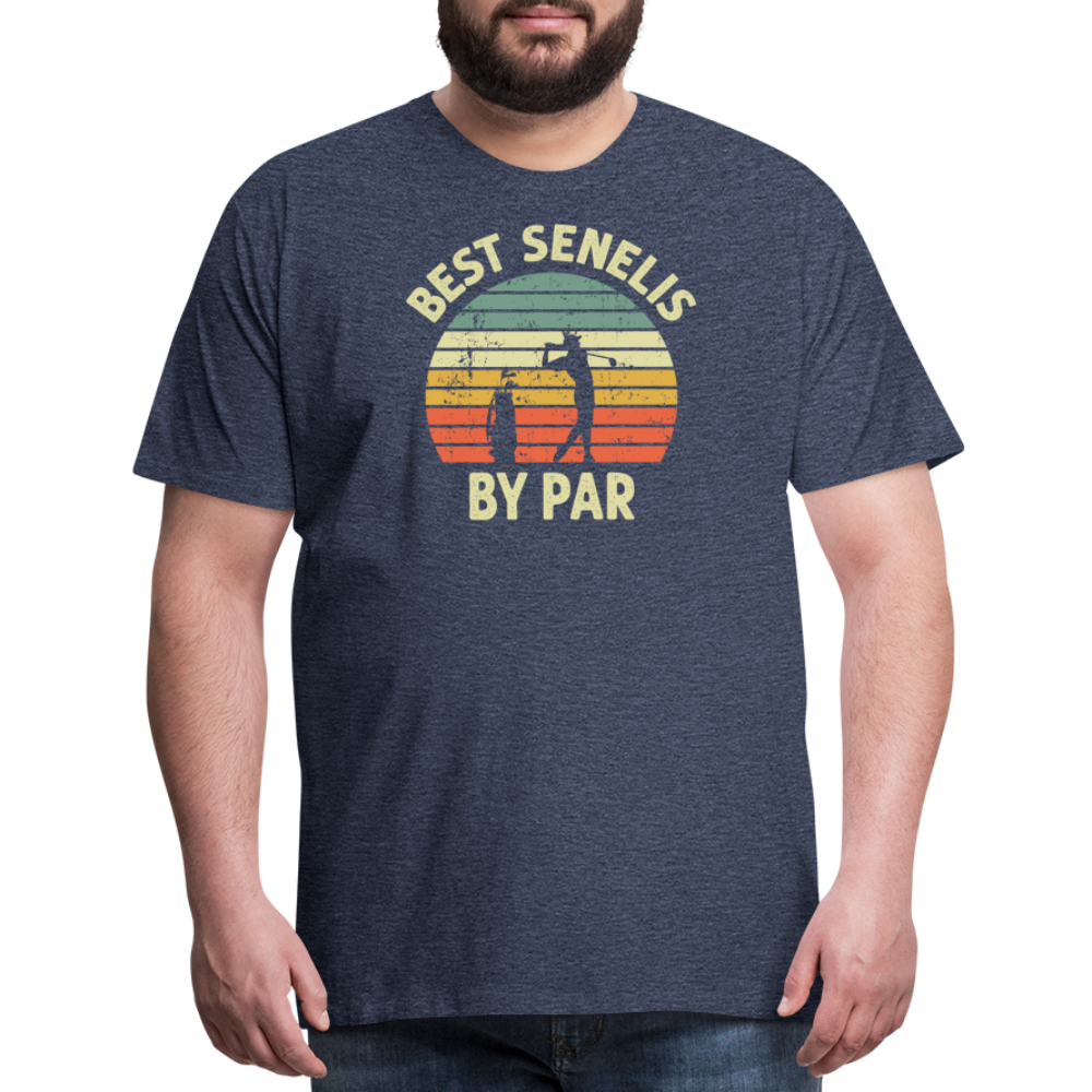 Best Senelis By Par Men's Premium T-Shirt - heather blue