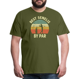Best Senelis By Par Men's Premium T-Shirt - olive green