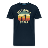 Best Senelis By Par Men's Premium T-Shirt - deep navy