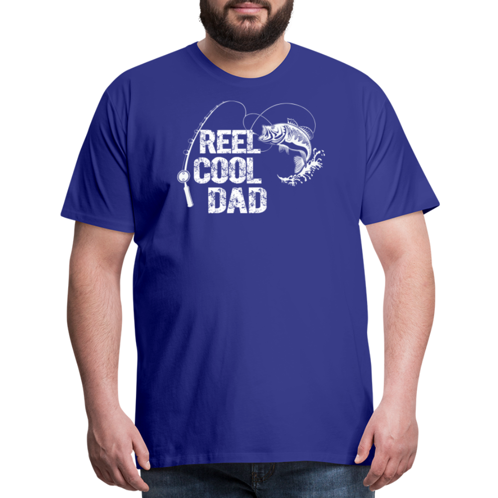 Reel Cool Dad Men's Premium T-Shirt - royal blue
