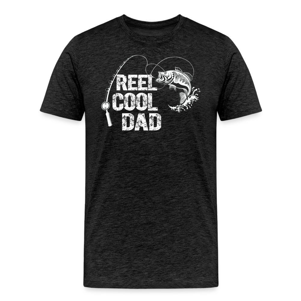Reel Cool Dad Men's Premium T-Shirt - charcoal grey
