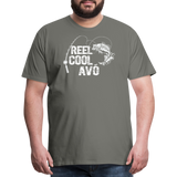 Reel Cool Avo Men's Premium T-Shirt - asphalt gray