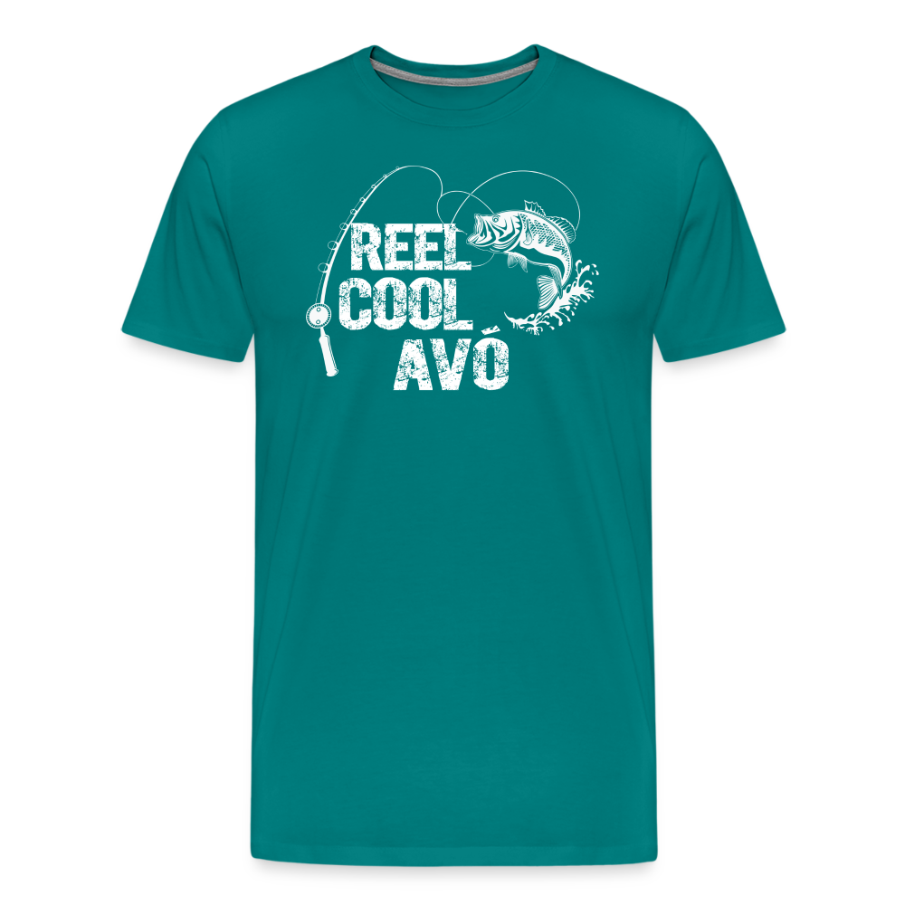Reel Cool Avo Men's Premium T-Shirt - teal