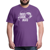 Reel Cool Avo Men's Premium T-Shirt - purple