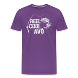 Reel Cool Avo Men's Premium T-Shirt - purple