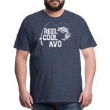 Reel Cool Avo Men's Premium T-Shirt - heather blue