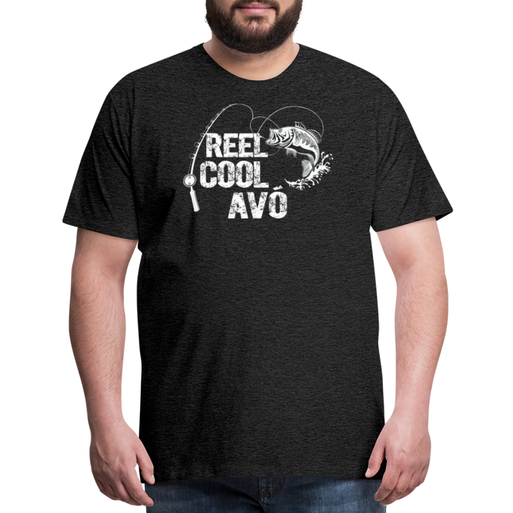 Reel Cool Avo Men's Premium T-Shirt - charcoal grey