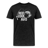 Reel Cool Avo Men's Premium T-Shirt - charcoal grey