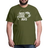 Reel Cool Avo Men's Premium T-Shirt - olive green