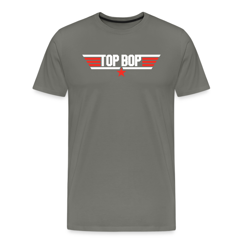 Top Bop Men's Premium T-Shirt - asphalt gray