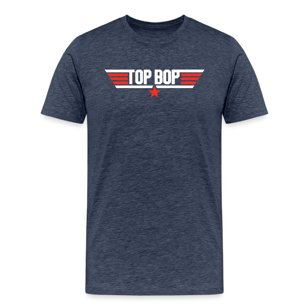 Top Bop Men's Premium T-Shirt - heather blue