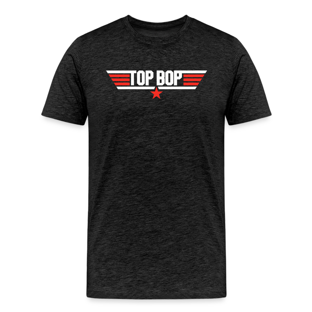 Top Bop Men's Premium T-Shirt - charcoal grey