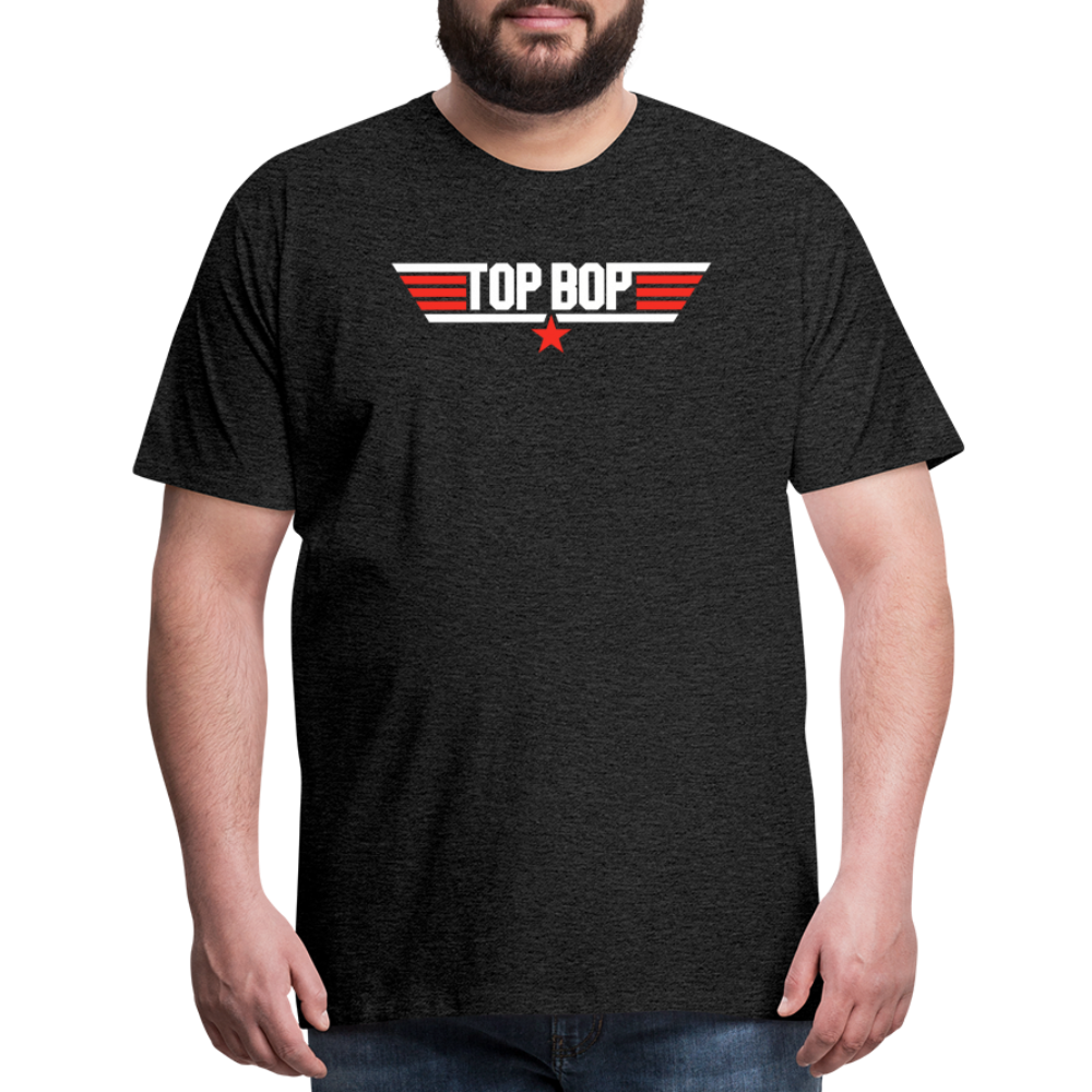 Top Bop Men's Premium T-Shirt - charcoal grey