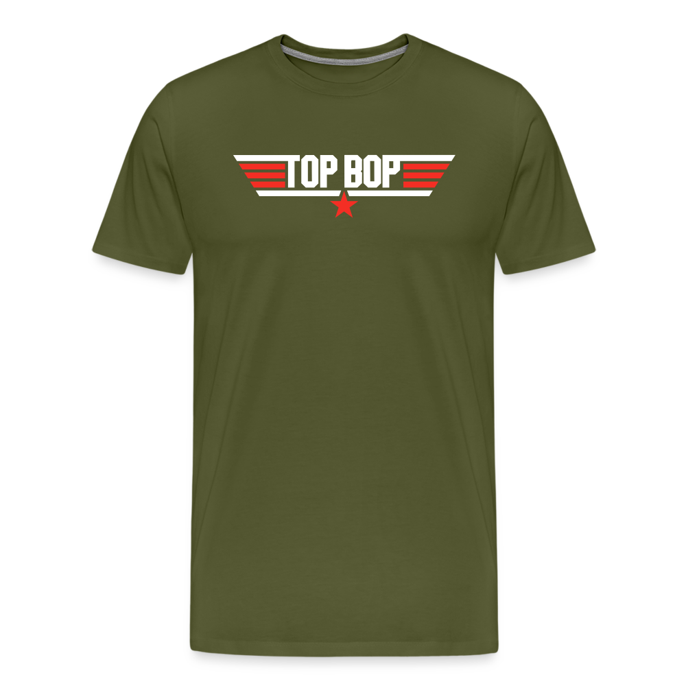 Top Bop Men's Premium T-Shirt - olive green