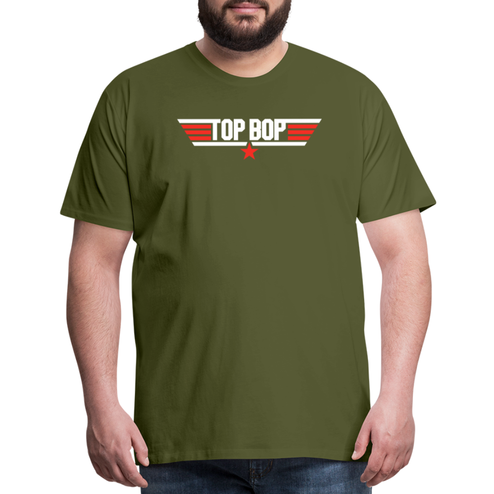 Top Bop Men's Premium T-Shirt - olive green