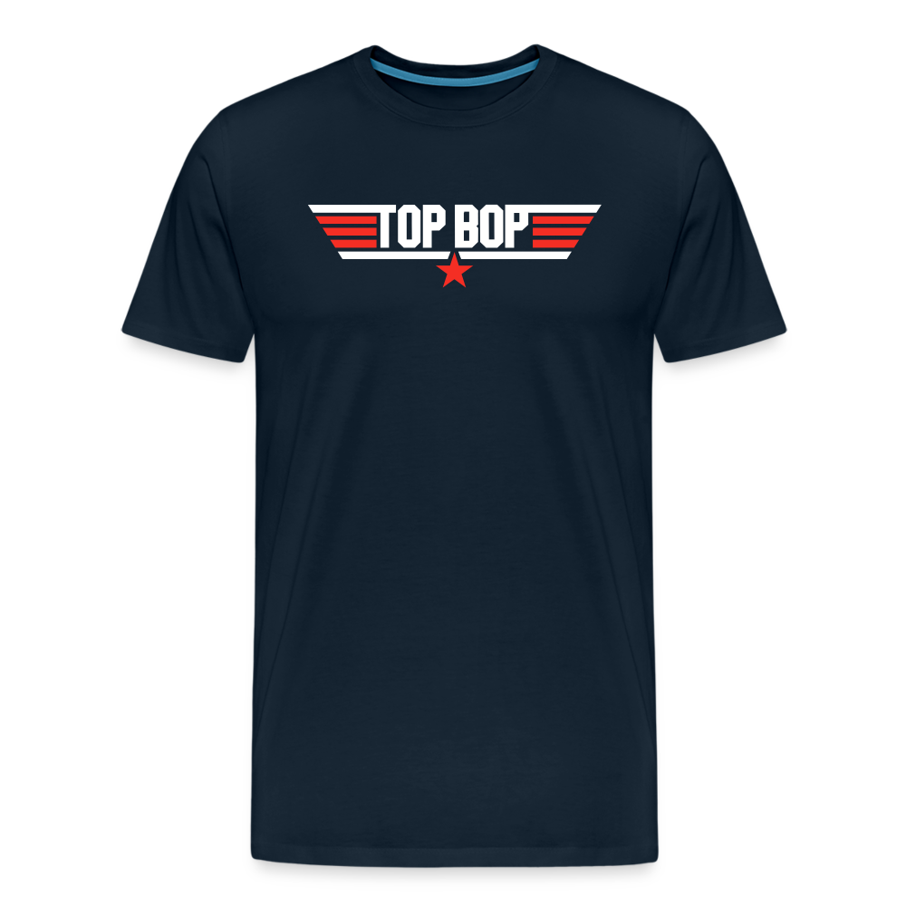 Top Bop Men's Premium T-Shirt - deep navy