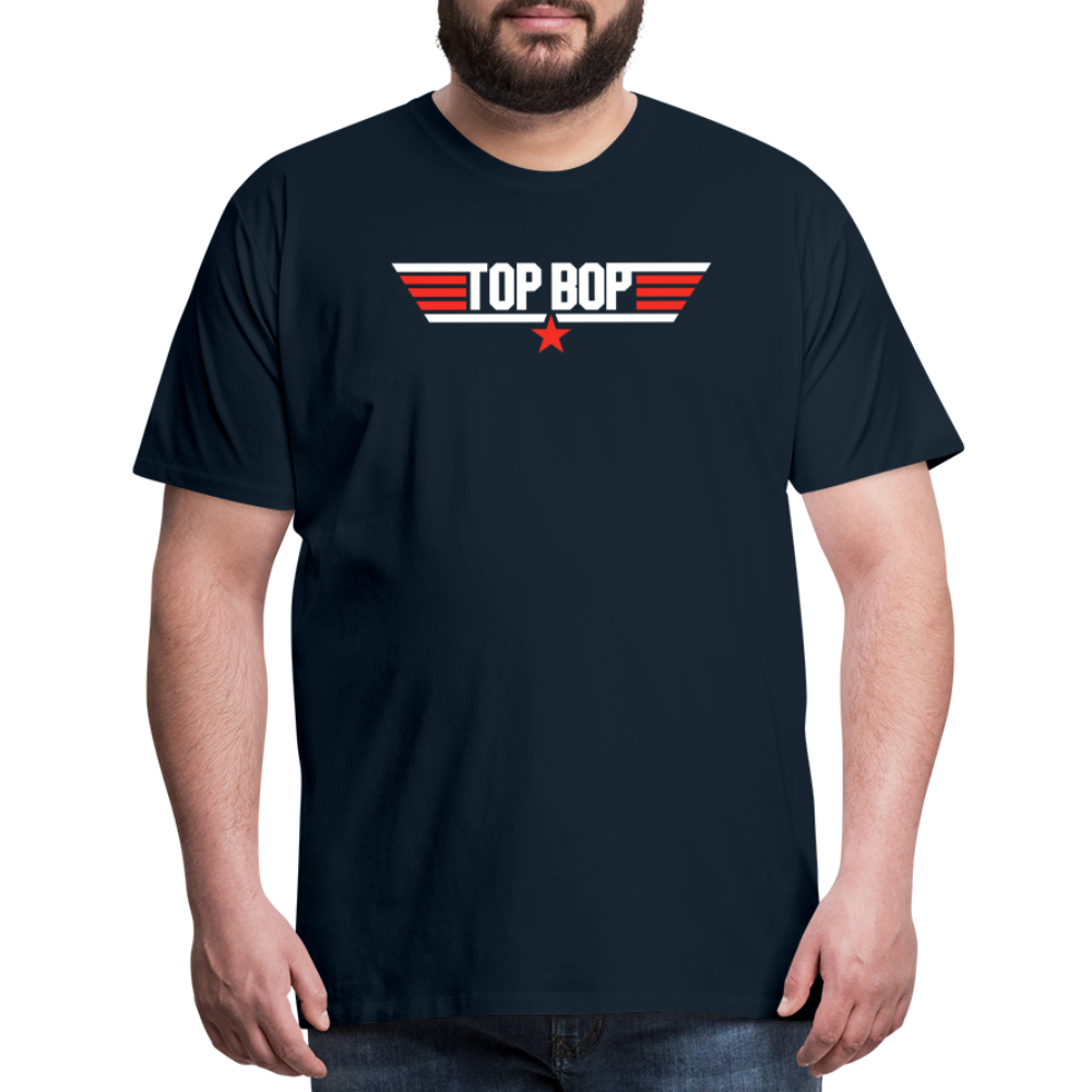 Top Bop Men's Premium T-Shirt - deep navy