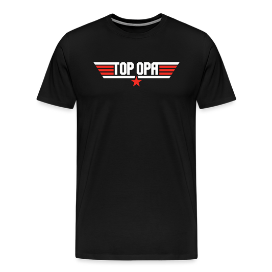 Top Opa Men's Premium T-Shirt - black