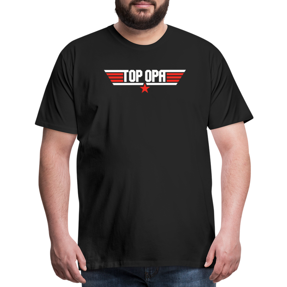 Top Opa Men's Premium T-Shirt - black