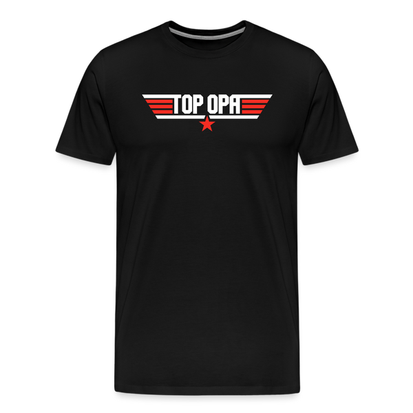 Top Opa Men's Premium T-Shirt - black