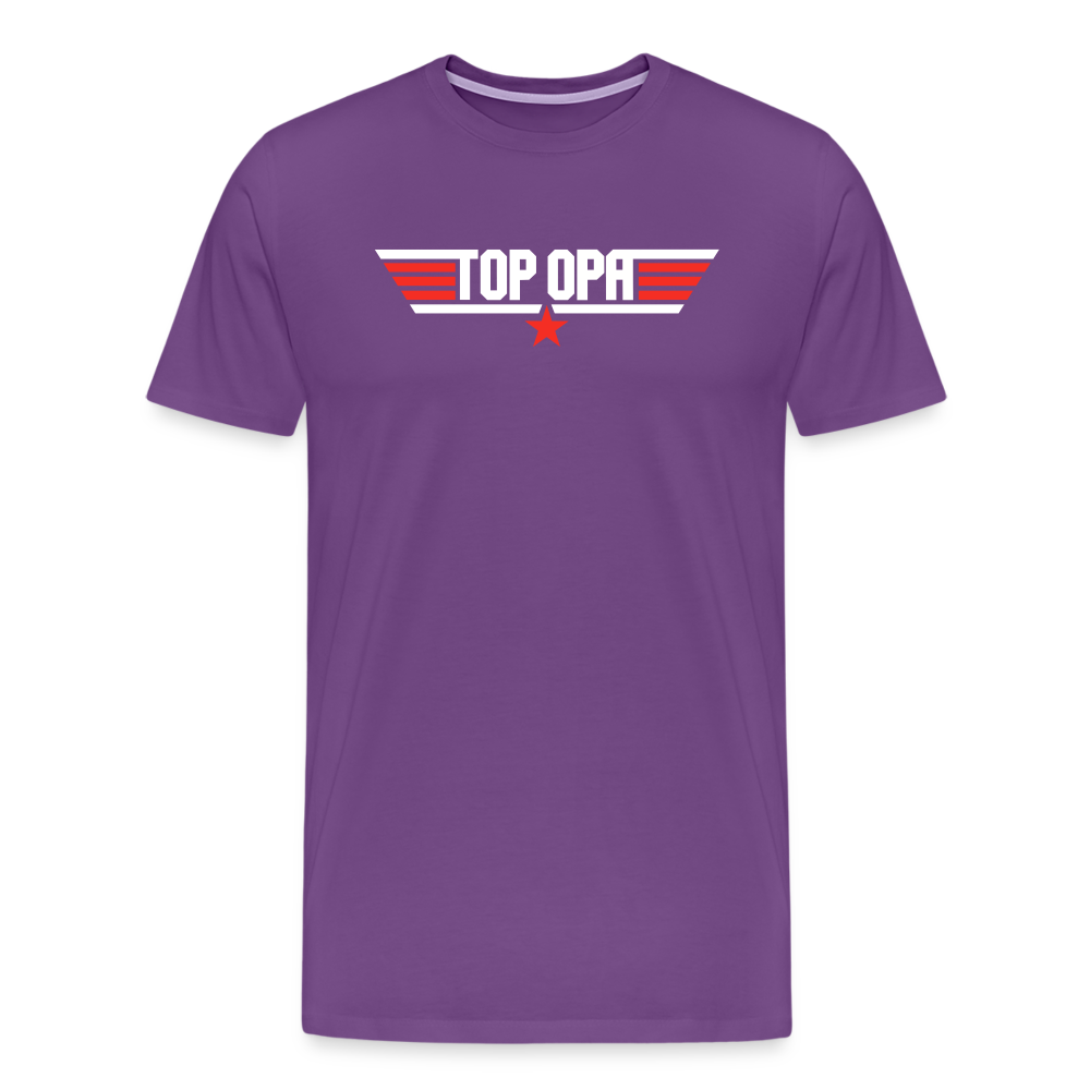 Top Opa Men's Premium T-Shirt - purple