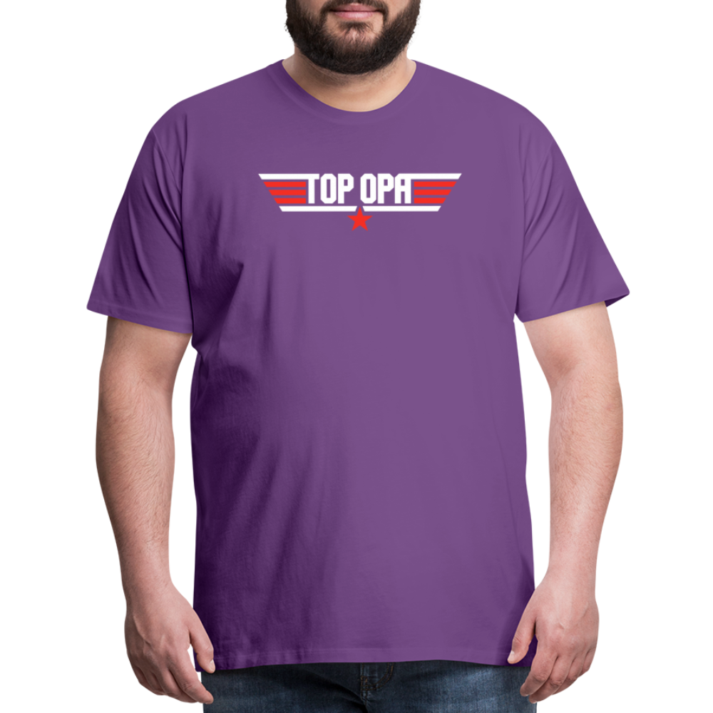 Top Opa Men's Premium T-Shirt - purple