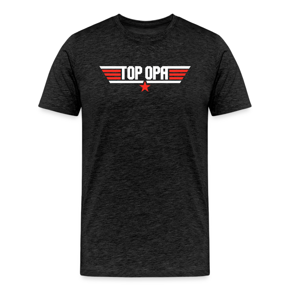 Top Opa Men's Premium T-Shirt - charcoal grey