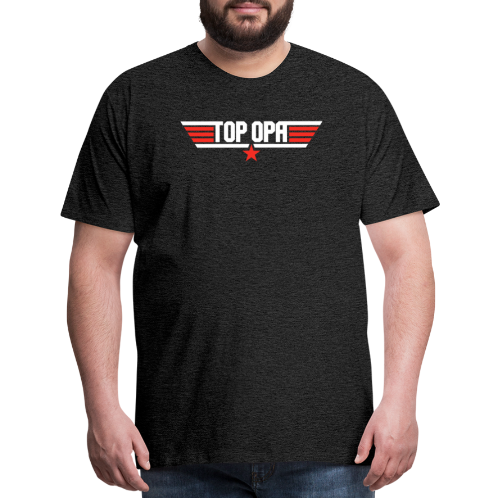 Top Opa Men's Premium T-Shirt - charcoal grey