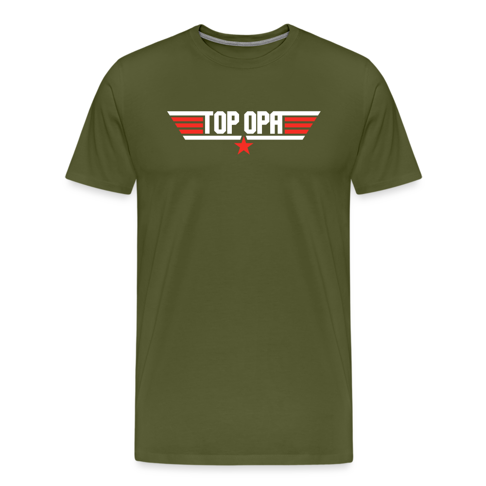 Top Opa Men's Premium T-Shirt - olive green
