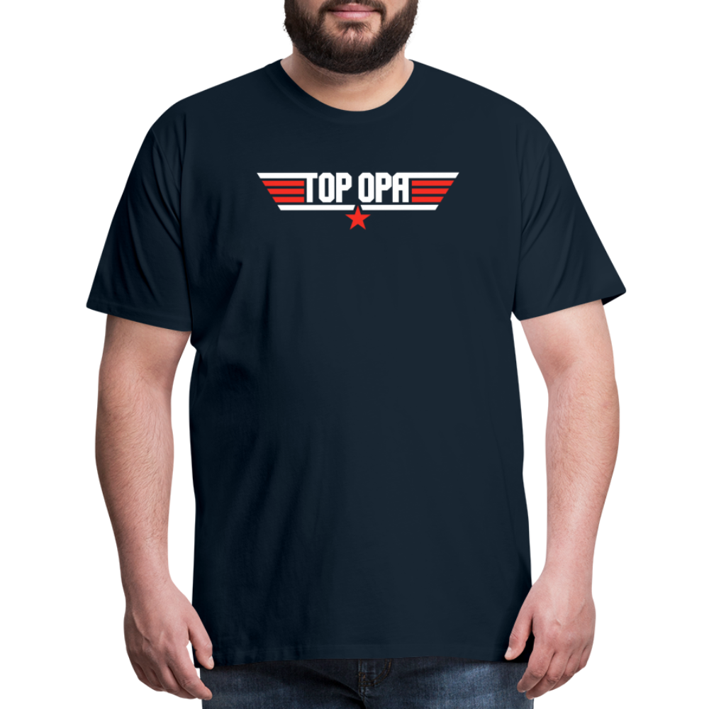 Top Opa Men's Premium T-Shirt - deep navy