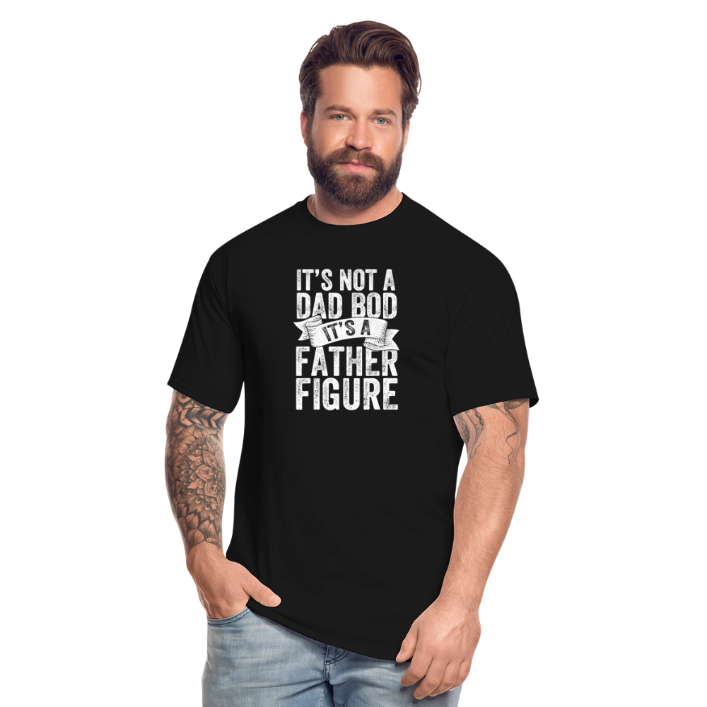 It's Not a Dad Bod It's a Father Figure Men's Tall T-Shirt - black
