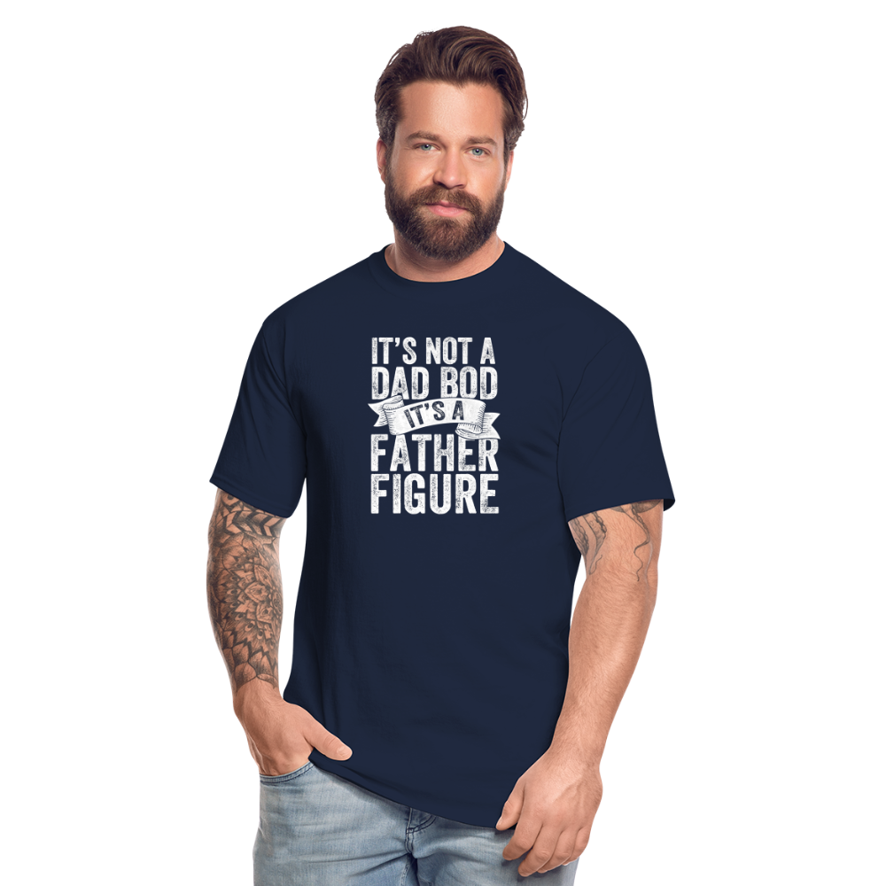 It's Not a Dad Bod It's a Father Figure Men's Tall T-Shirt - navy