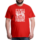 It's Not a Dad Bod It's a Father Figure Men's Premium T-Shirt - red