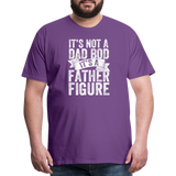 It's Not a Dad Bod It's a Father Figure Men's Premium T-Shirt - purple