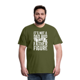 It's Not a Dad Bod It's a Father Figure Men's Premium T-Shirt - olive green