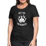 Hex the Patriarchy Triple Moon Goddess Hecate Women’s Premium T-Shirt - black
