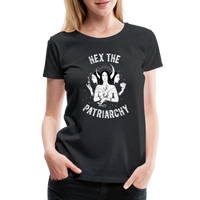 Hex the Patriarchy Triple Moon Goddess Hecate Women’s Premium T-Shirt - black