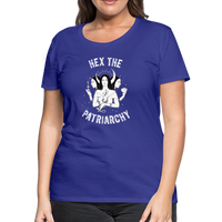 Hex the Patriarchy Triple Moon Goddess Hecate Women’s Premium T-Shirt - royal blue