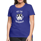 Hex the Patriarchy Triple Moon Goddess Hecate Women’s Premium T-Shirt - royal blue