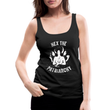 Hex the Patriarchy Women’s Premium Tank Top - black